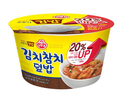 VL101 不倒翁 泡菜吞拿魚蓋飯 315g EXP: 3-6個月以上