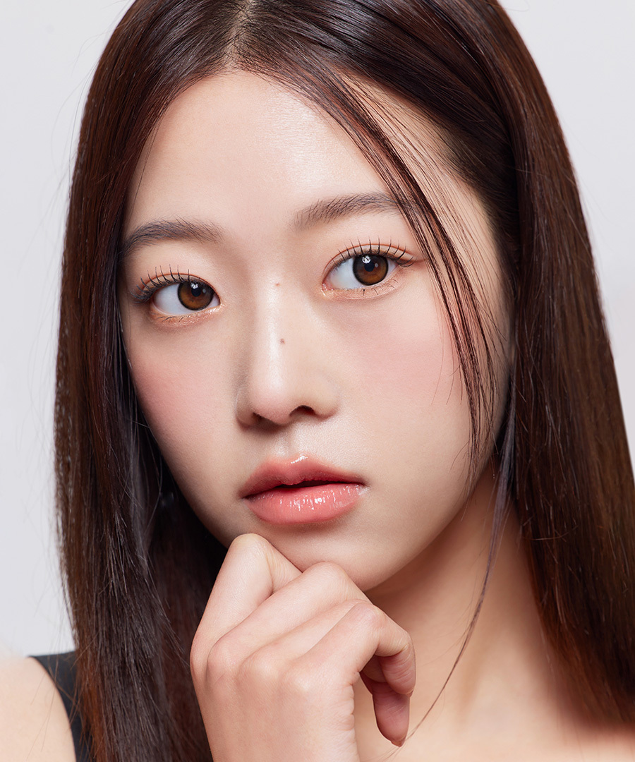 Hapa Kristin Secretive Kristin 1Month Contact Lens - BLACK