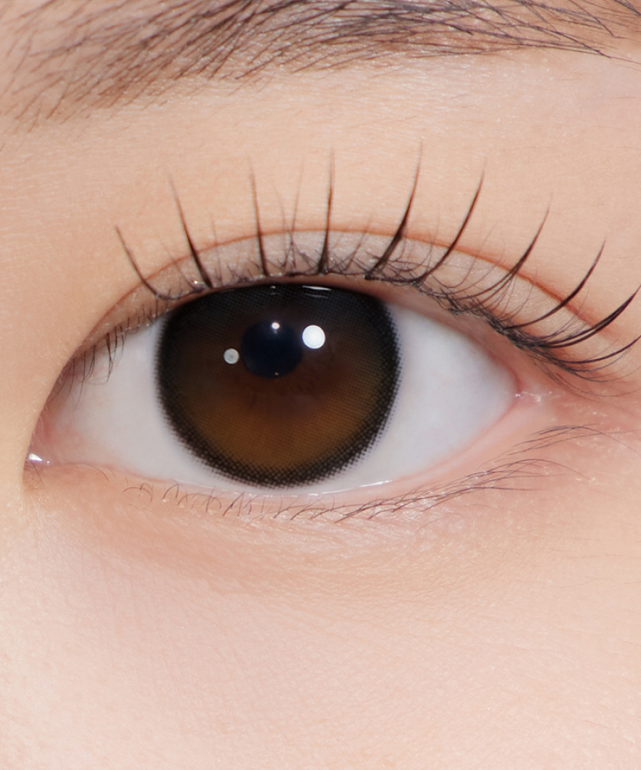 Hapa Kristin Secretive Kristin 1Month Contact Lens - BLACK