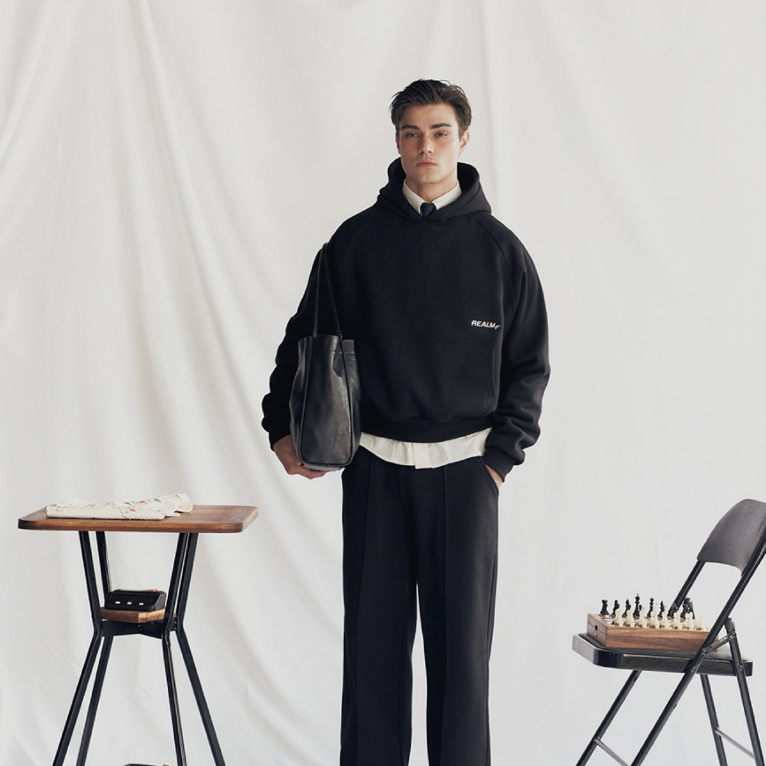 REALM of Signature 3D Embroidery Hoodie