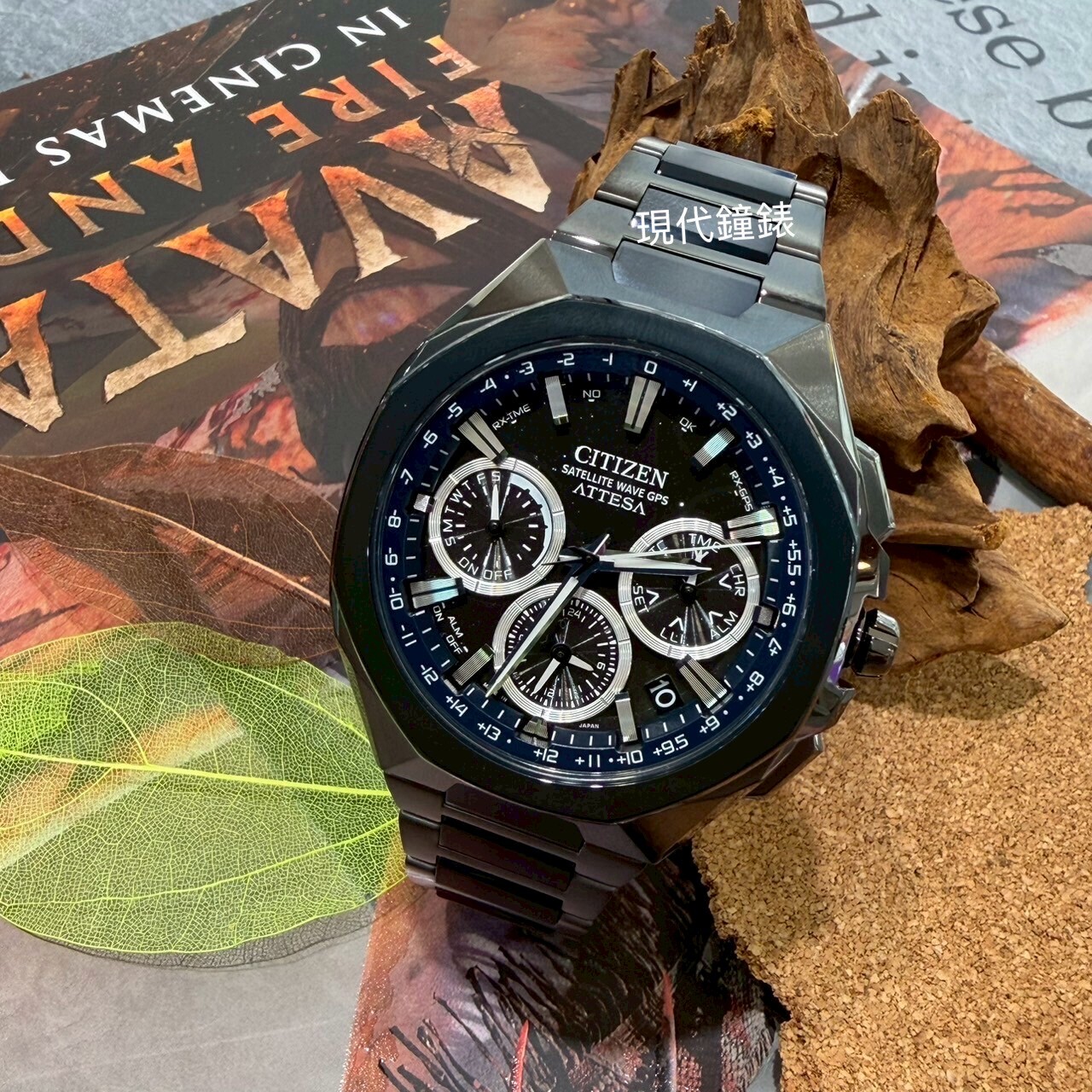 【CITIZEN 星辰】GPS衛星對時湛藍星空CC4106-74E  44mm現代鐘錶