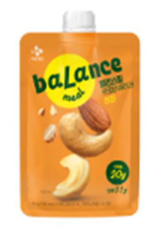 VL096 CJ) Balance 蛋白質奶昔代餐 堅果味 45g EXP: 26.11.25