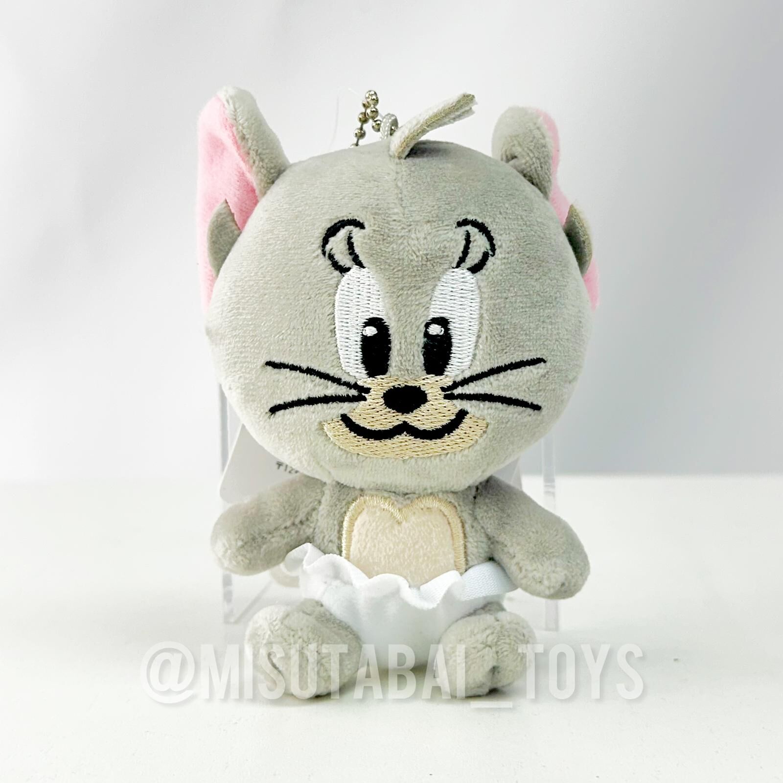 Tom and Jerry Tuffy Mascot Keychain
