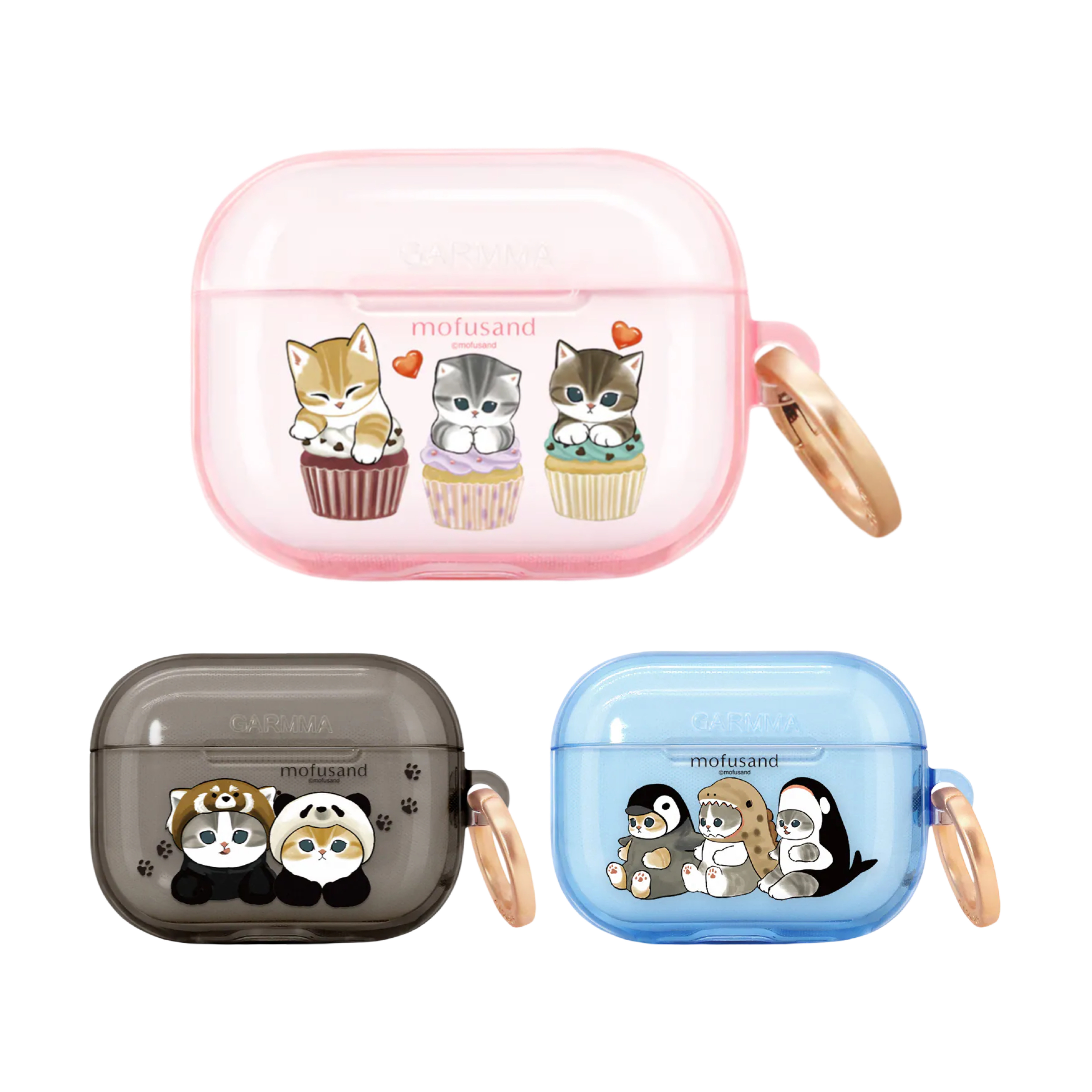 Garmma AirPods Pro 3 Mofusand 保護殼