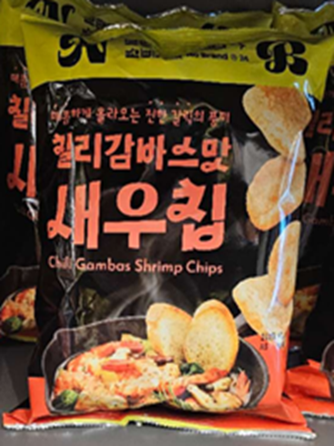 VL075 nobrand 蝦片 - 辣味蒜香蝦 (Chili Gambas)味 100g EXP: 15/6/2026