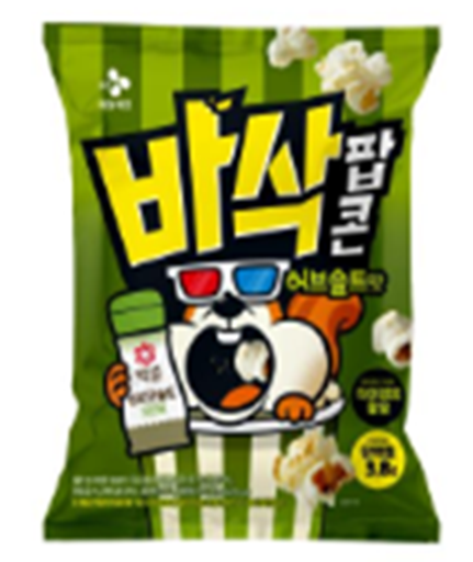 VL072 CJ) 鬆脆爆穀 - 香草海鹽味 55g EXP: 8/12/2026