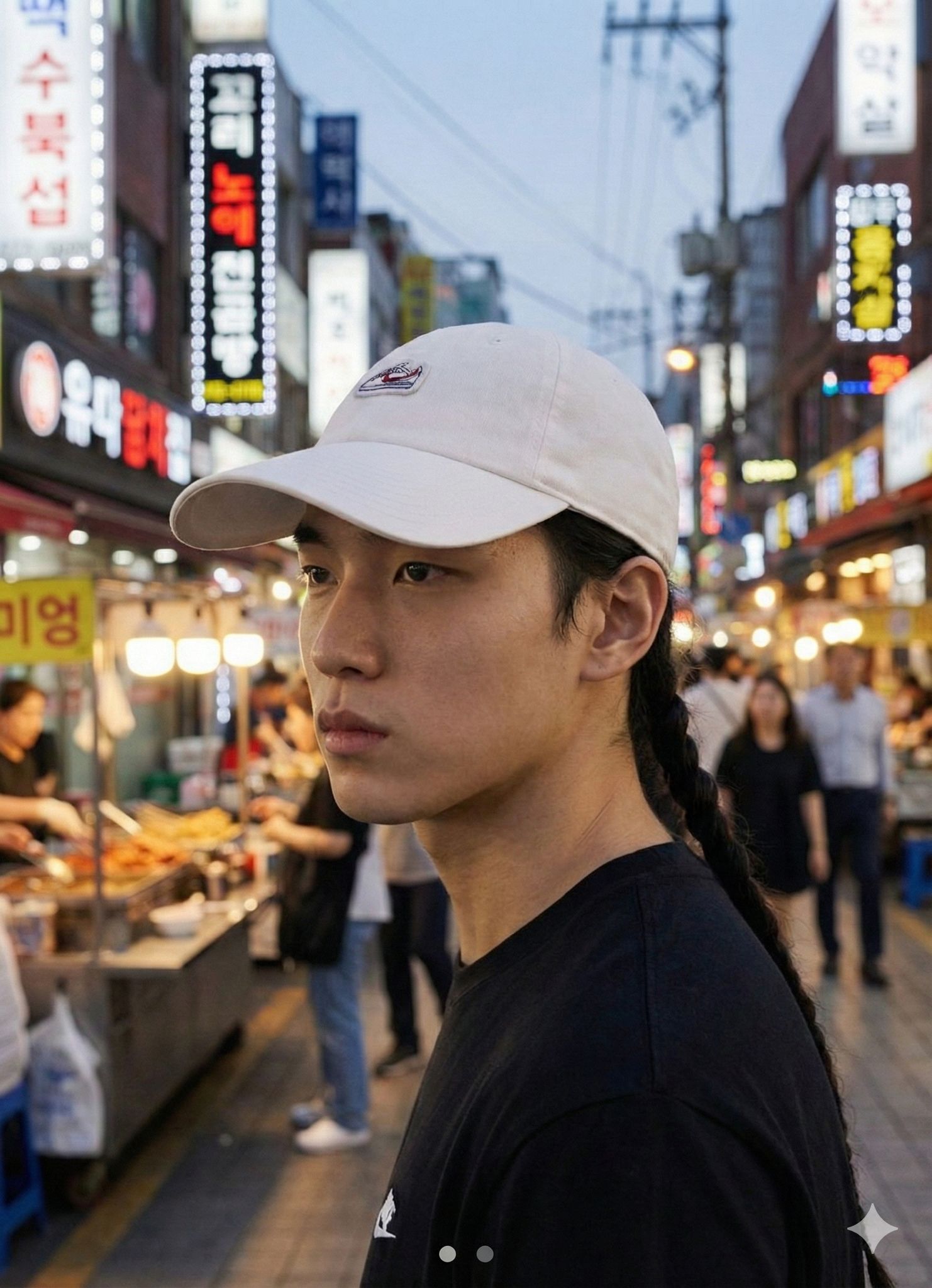 【預購】K0214052 Nike Air Max 1 鞋款刺繡cap帽 (白色)