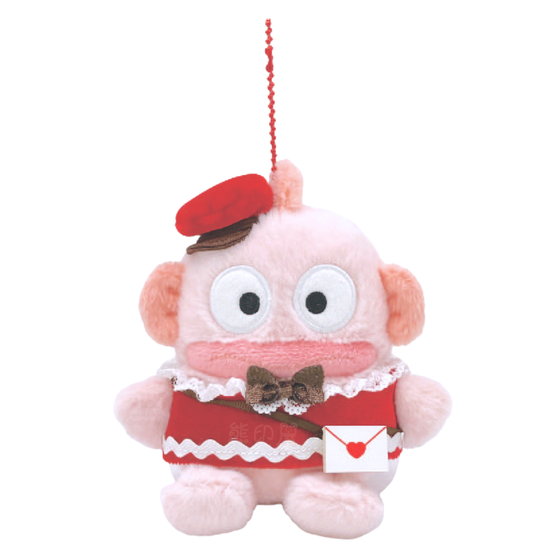 水怪款 送愛心信件系列 毛公仔吊飾 掛飾 [平行進口]