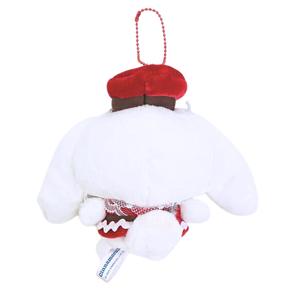 玉桂狗款 送愛心信件系列 毛公仔吊飾 掛飾 [平行進口]