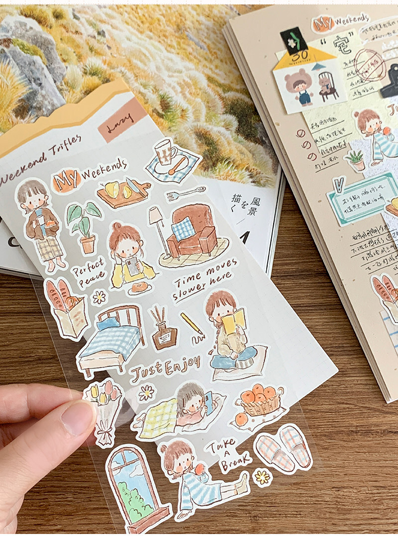 Molinta Sticker Sheets - Weekend Trifles