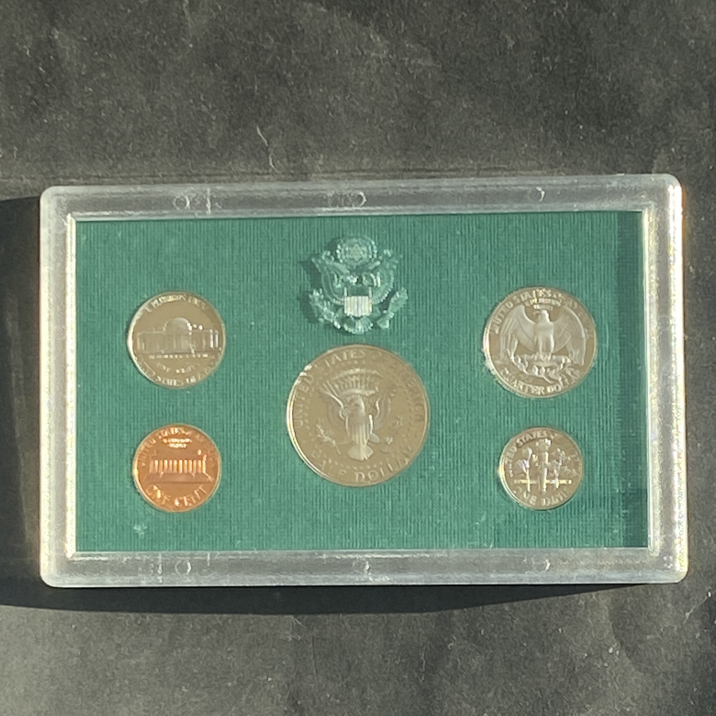 1997年美國精裝貨幣套裝