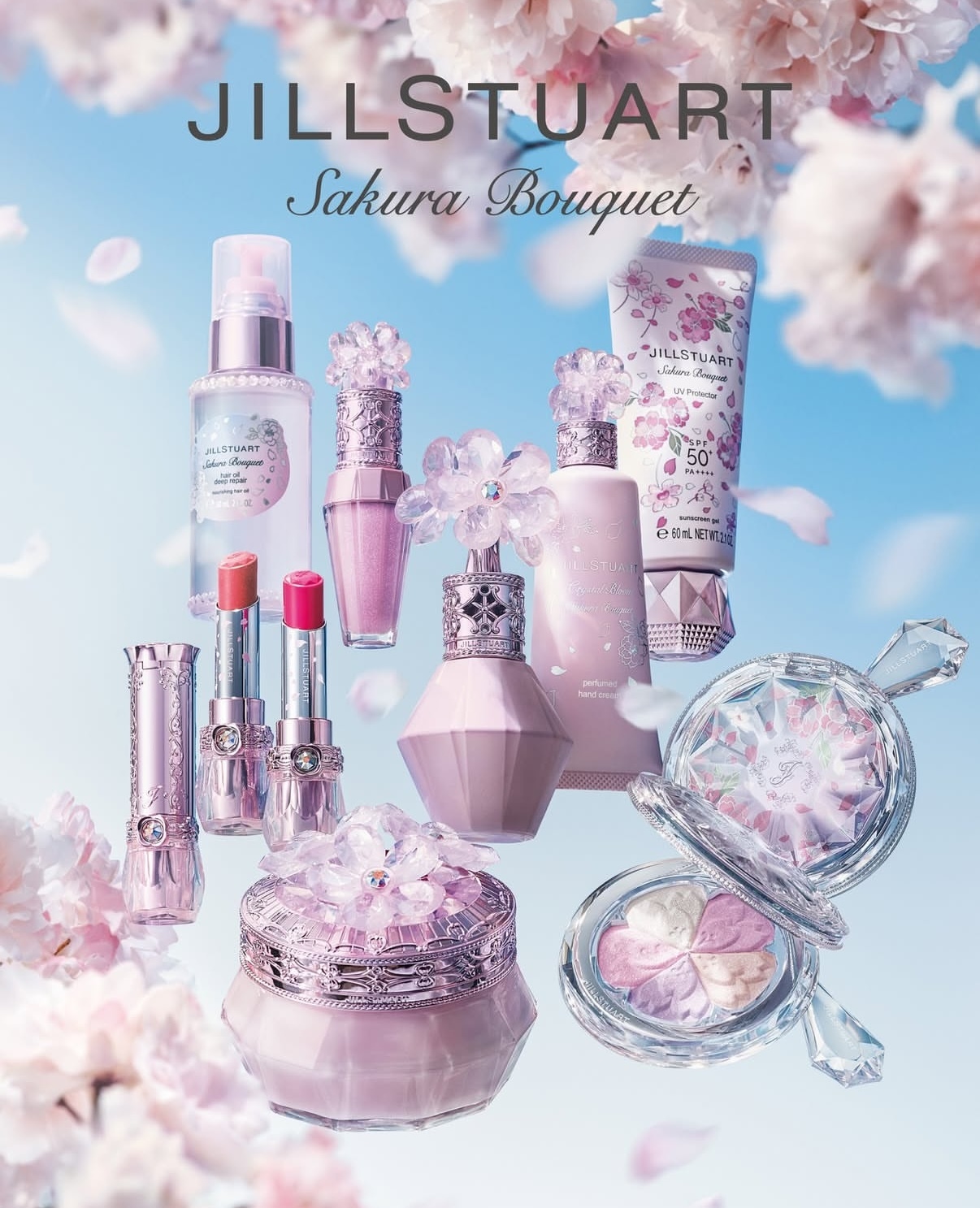 [限定] JILL STUART Sakura Bouquet Collection 八重櫻彩妝&身體系列 2026