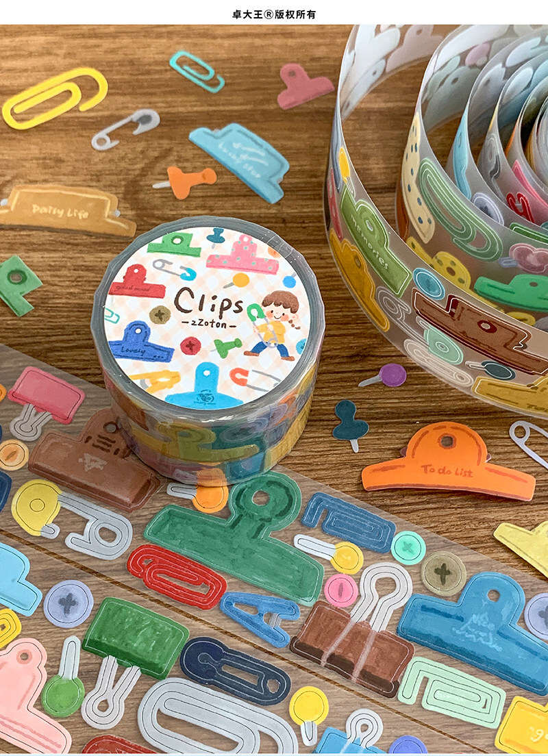 Molinta - Tape - PET - Die cut - Clips