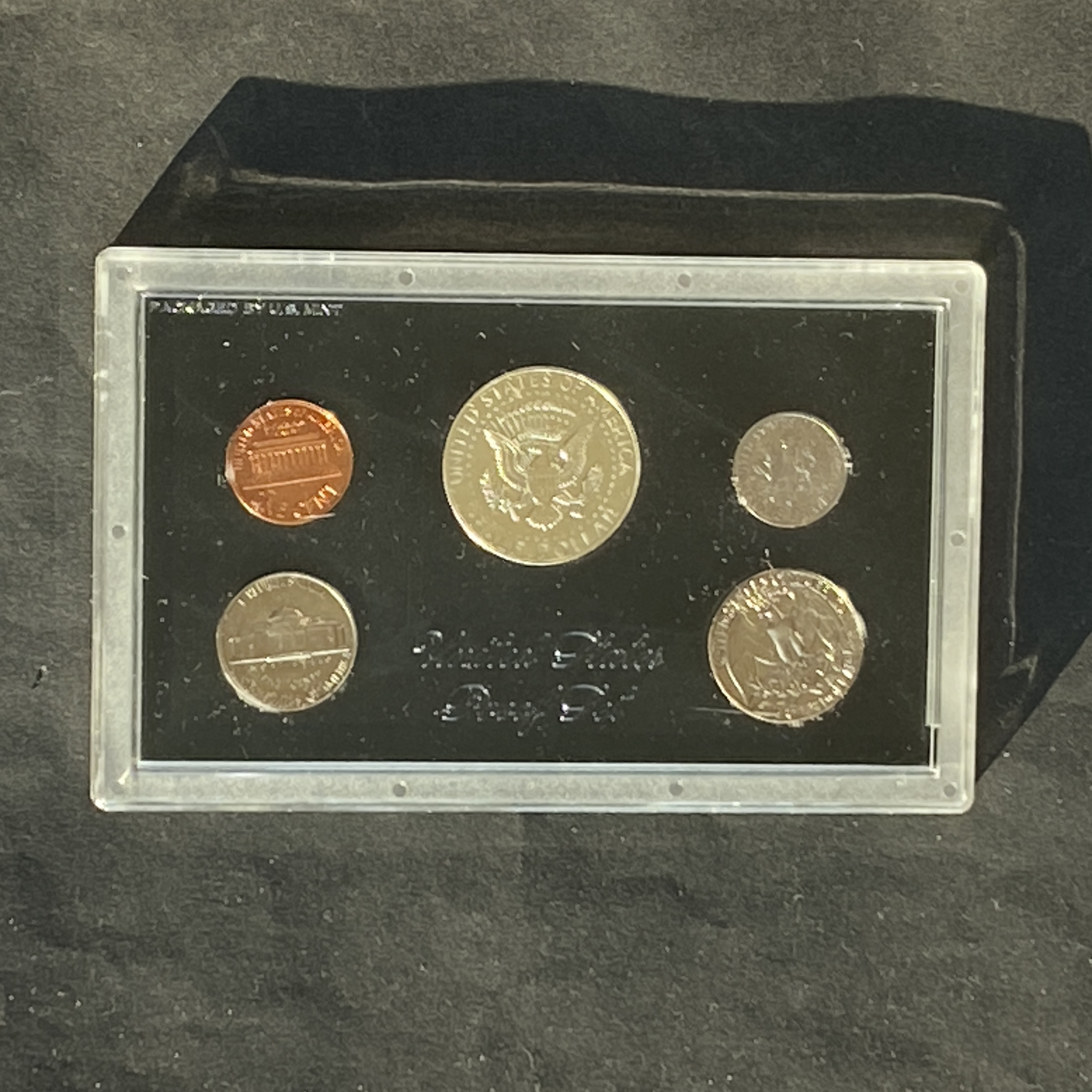 1969年美國精裝貨幣一套 (40% silver)