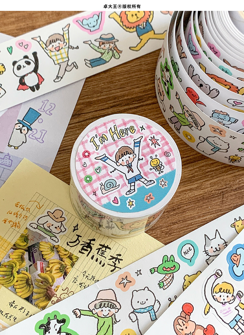 Molinta - Tape - Paper - Die cut - I'm here