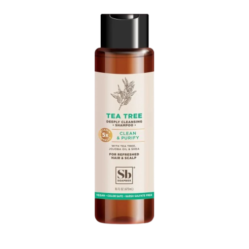 Soapbox Tea Tree & Mint Scalp Balancing Shampoo