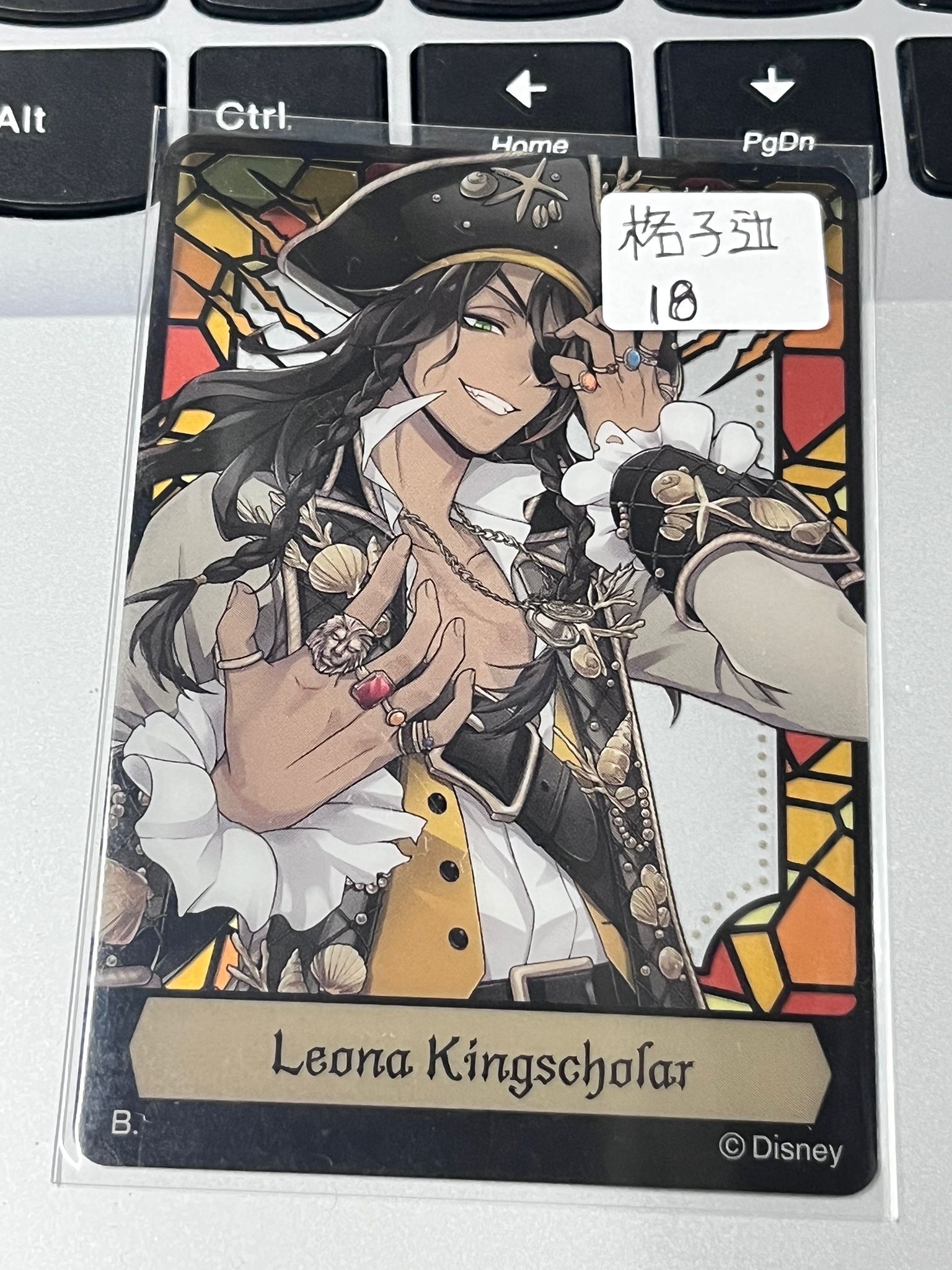 TWST Leona 小卡 格子邊 #130126