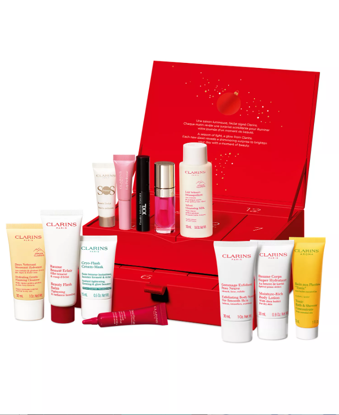 【預購】Clarins  K0214014 聖誕倒數月曆套裝