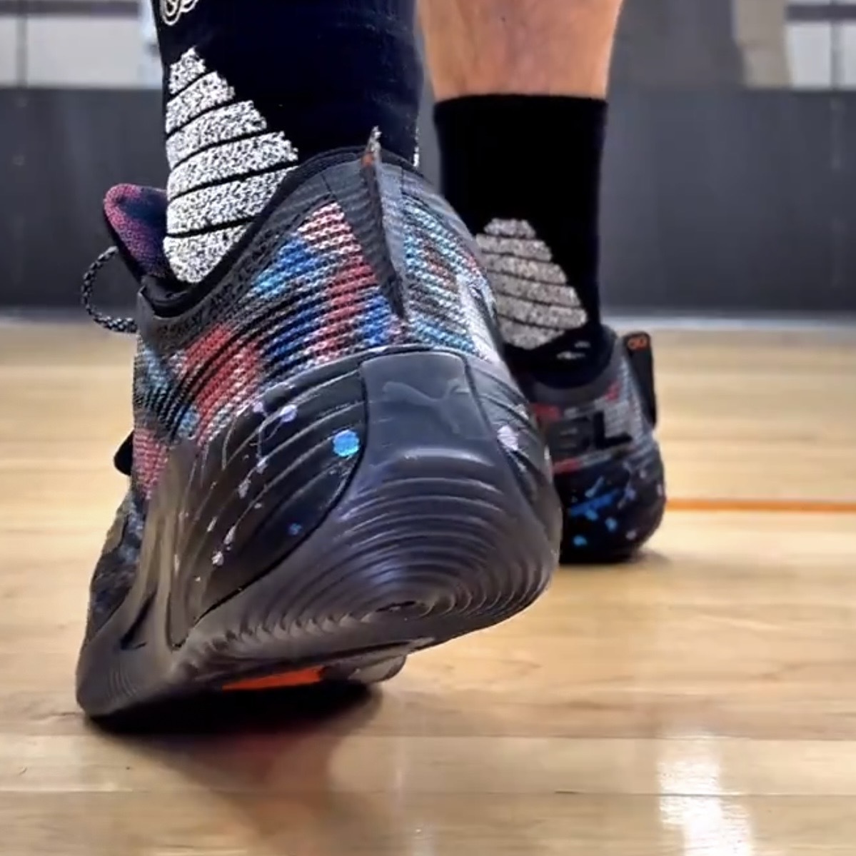 PUMA ALL-PRO NITRO 2 VBL 星空 銀河 運動 籃球鞋 312309-01