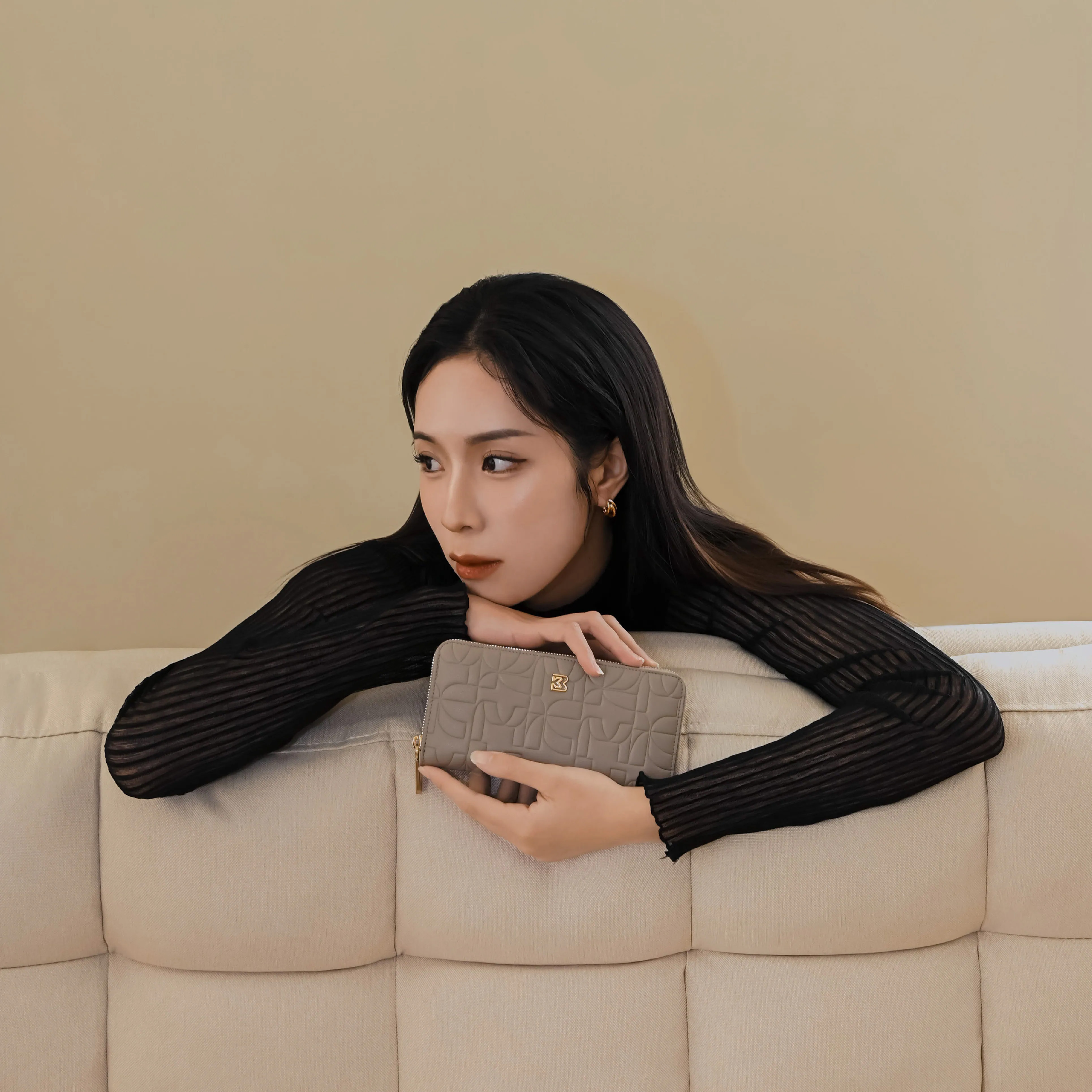 Puzzle拉鏈長夾 | 2色