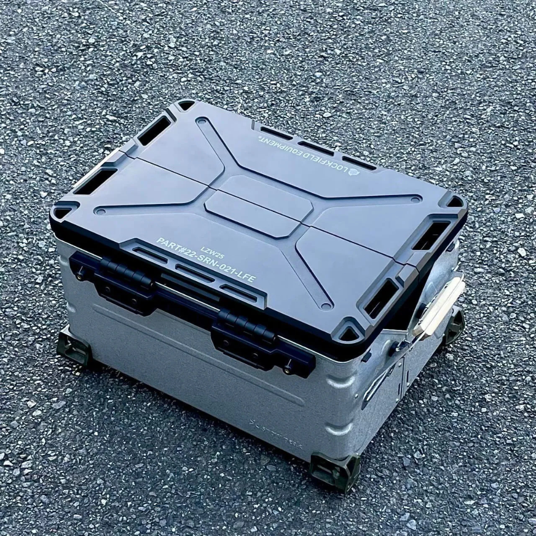 テーブル・チェア・ハンモック LOCKFIELD EQUIPMENT LZW 25 BK Lockfield Equipment｜LZW25 收納鋁箱天板套件｜黑色