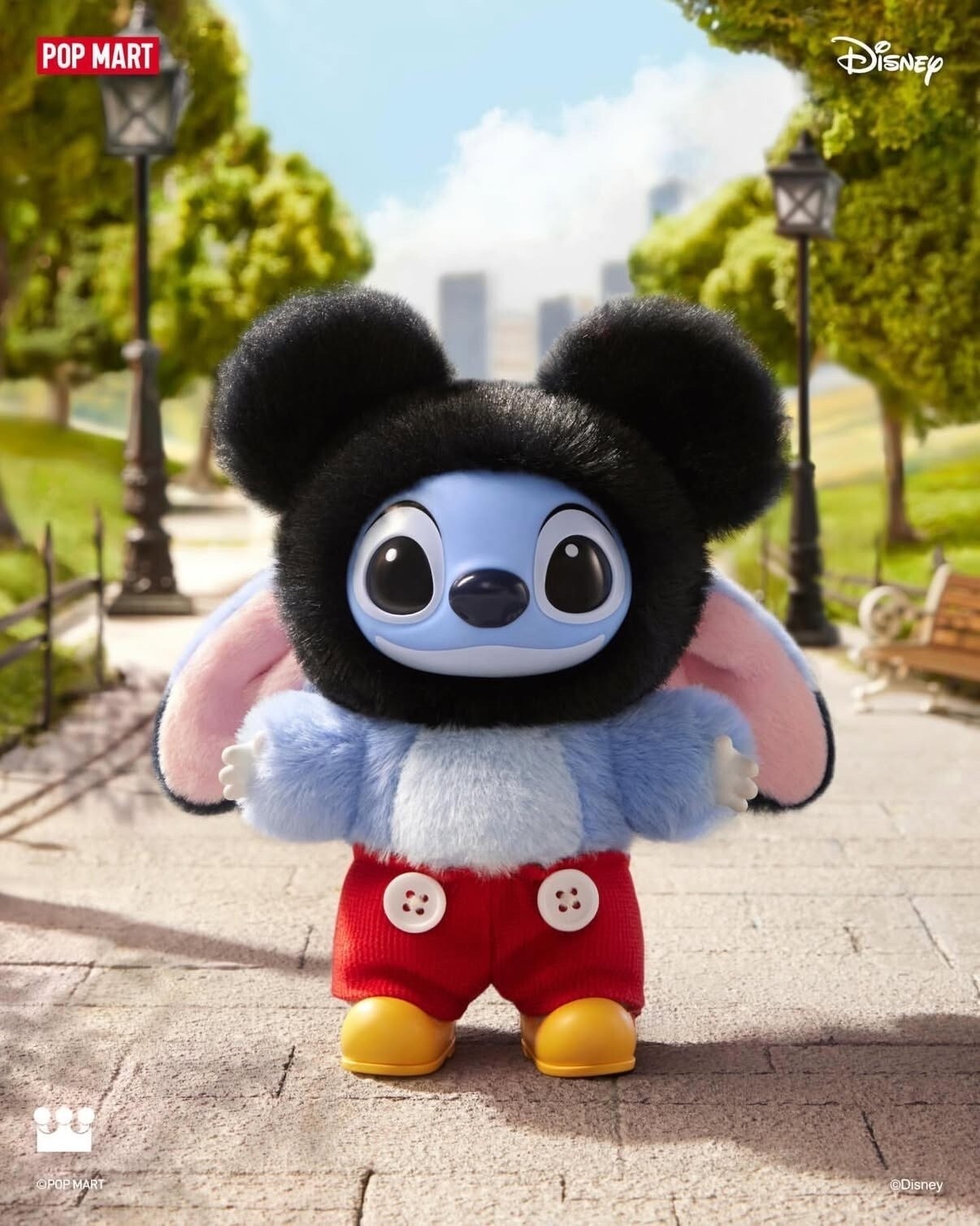 POPMART 史迪奇 穿越掛件