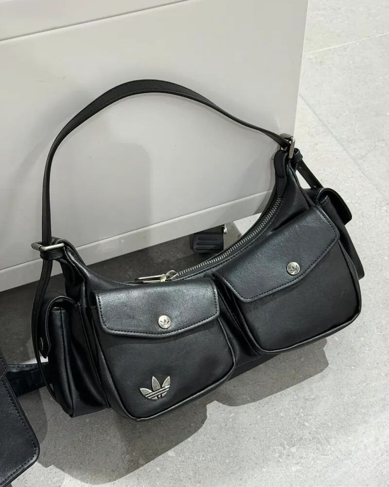 Adidas Originals 小香風 口袋機車包