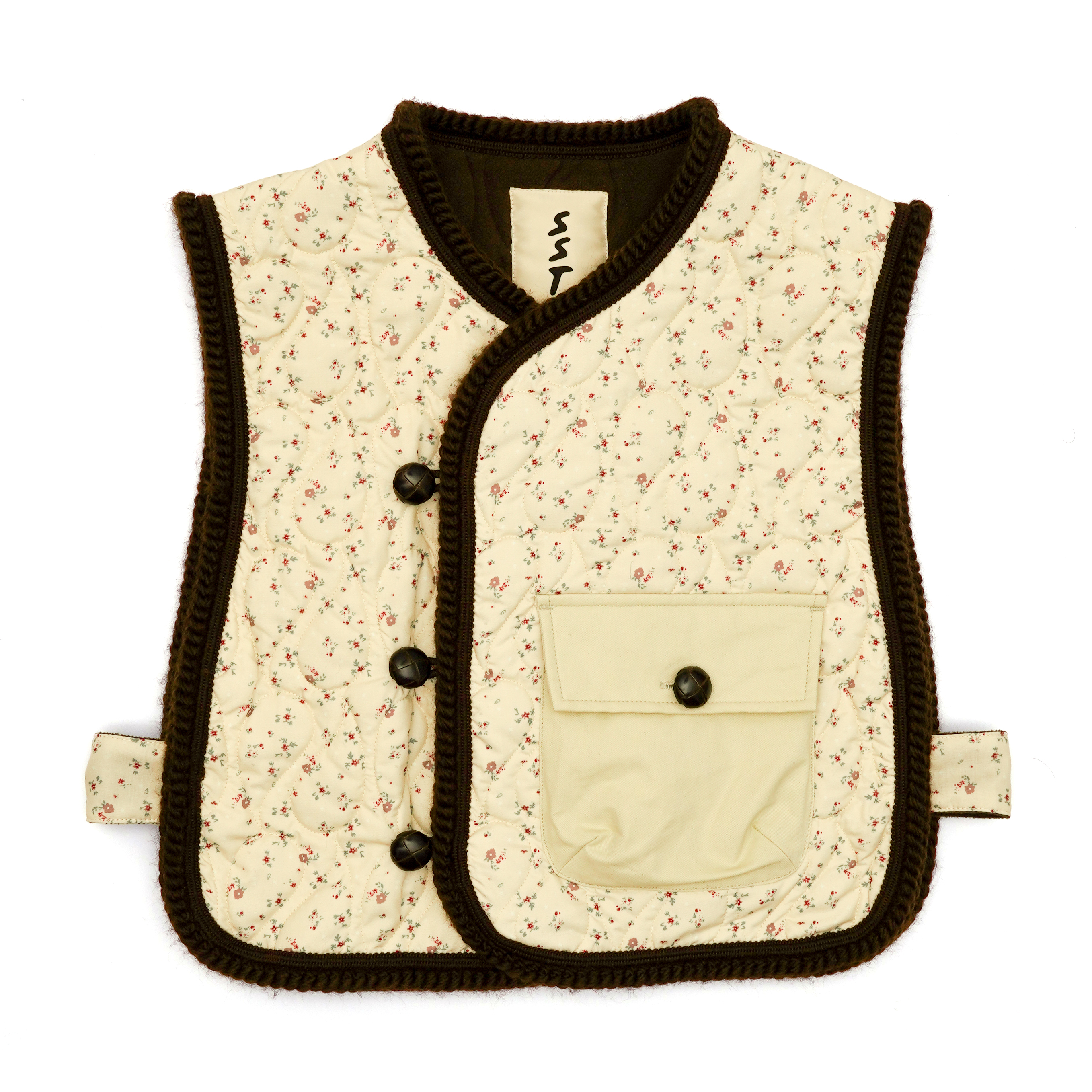 SUN SHIIINE TOMORROW KIDS VEST WHITE SST26QG01WH-K
