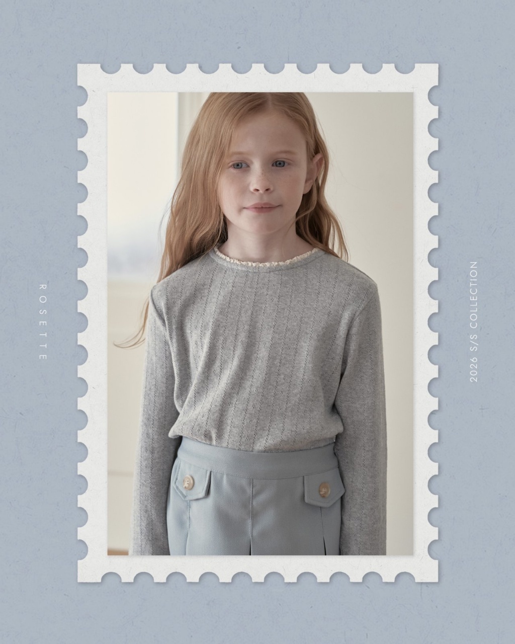 正韓春Rosette 三色純棉莫蘭迪色上衣