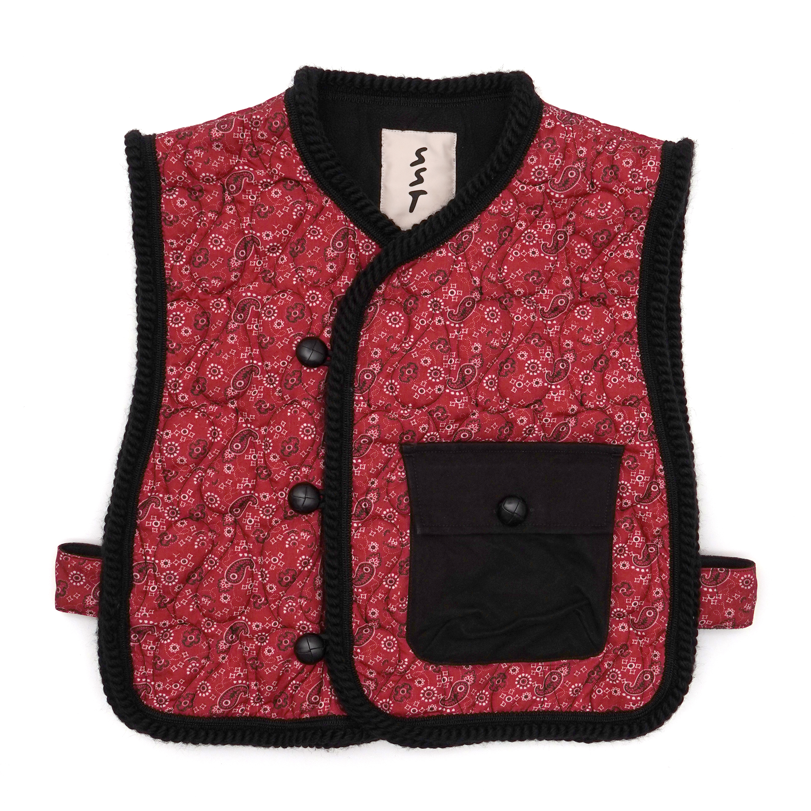 SUN SHIIINE TOMORROW KIDS VEST RED SST26QG01RD-K