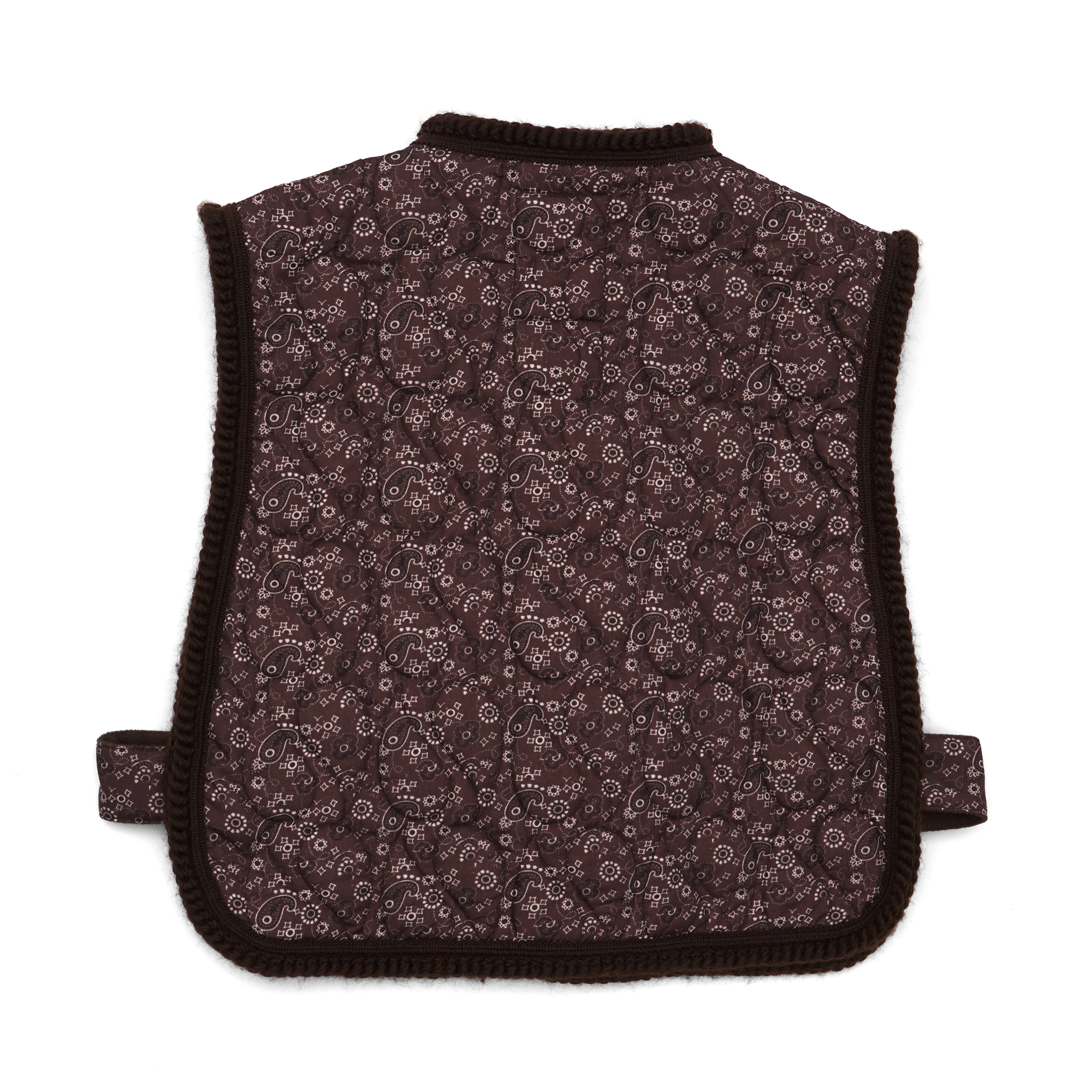 SUN SHIIINE TOMORROW VEST BROWN SST26QG01BR