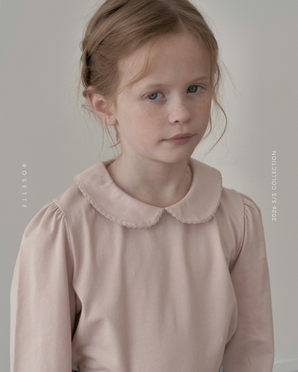 正韓春Rosette 四色甜美娃娃領上衣