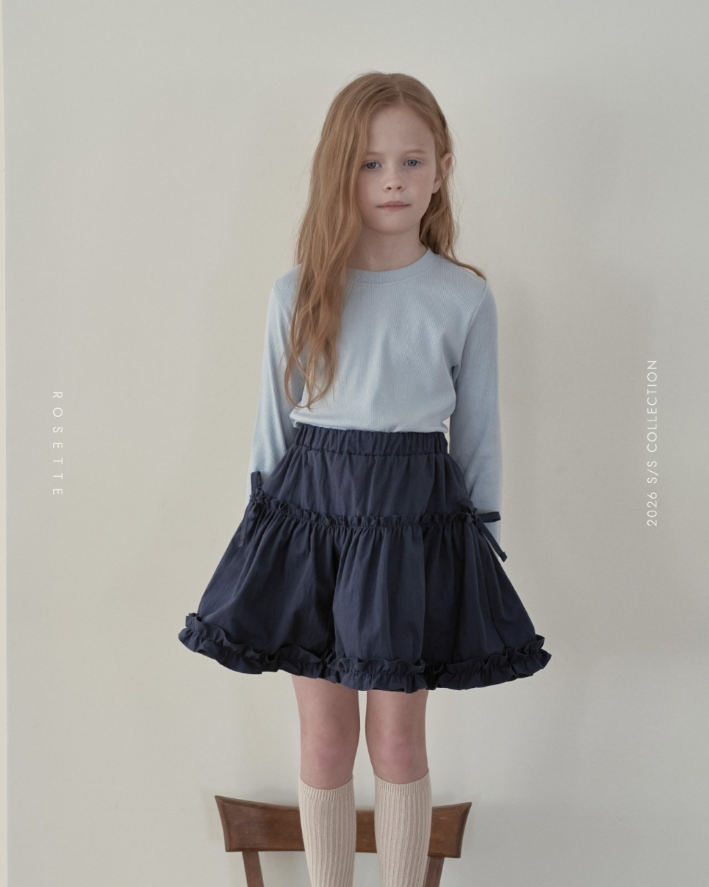 正韓春Rosette 五色糖果色圓領上衣