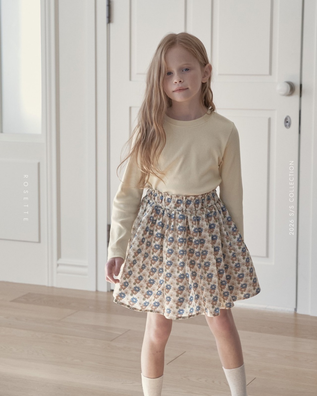 正韓春Rosette 五色糖果色圓領上衣