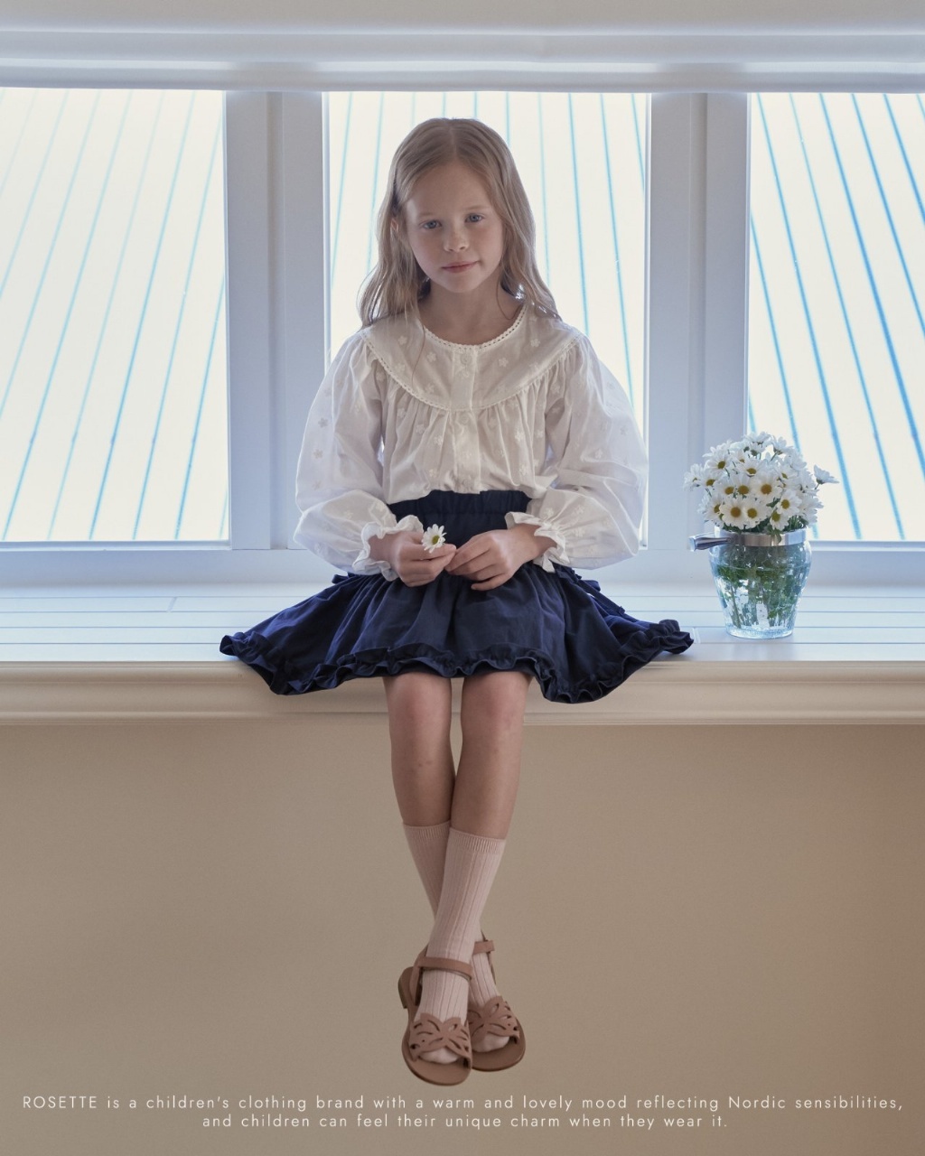 正韓春Rosette 兩色法式浪漫上衣