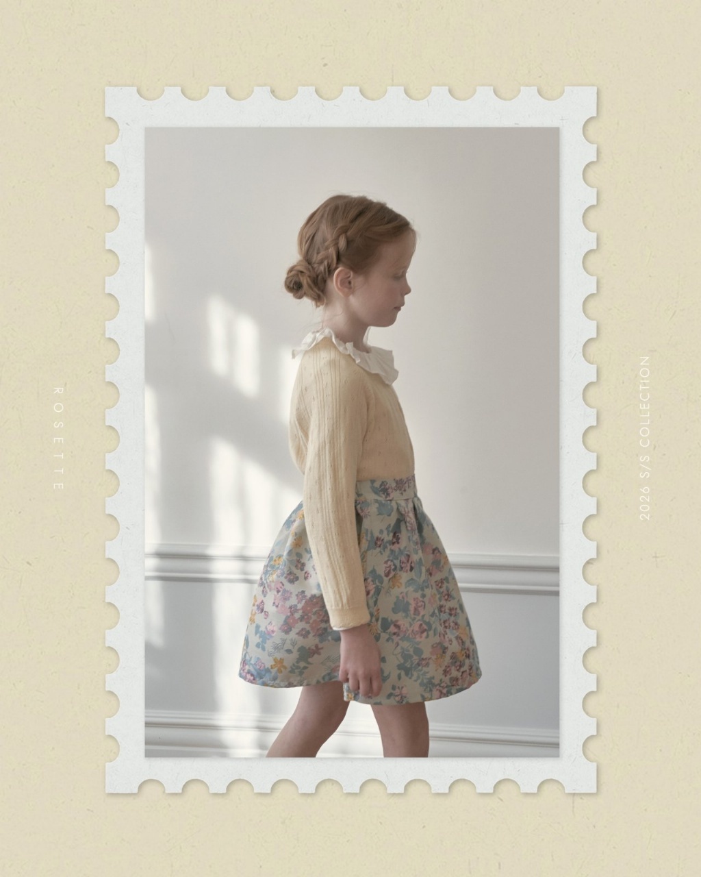 正韓春Rosette 兩色古風花卉裙