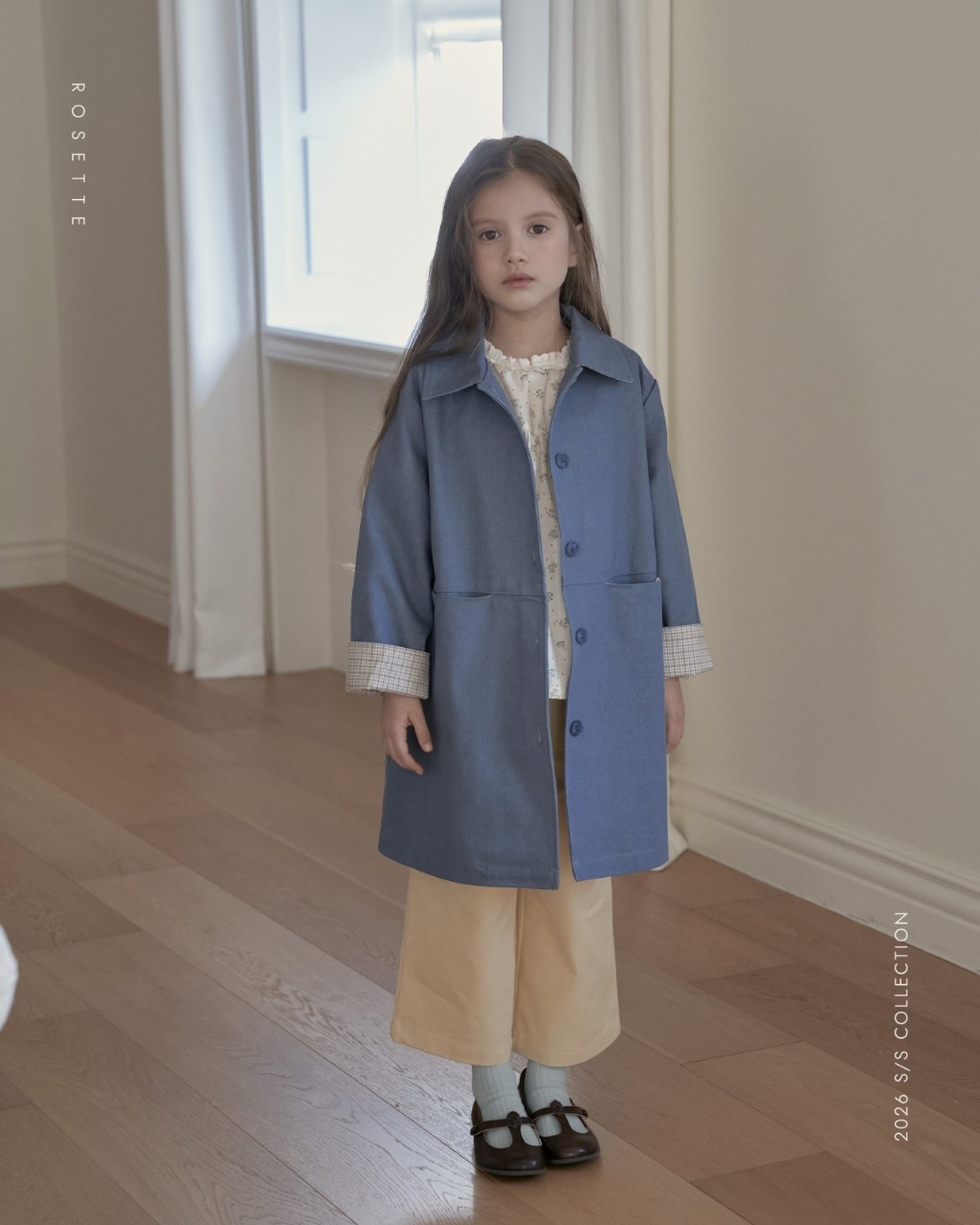 正韓春Rosette 兩色高腰喇叭褲