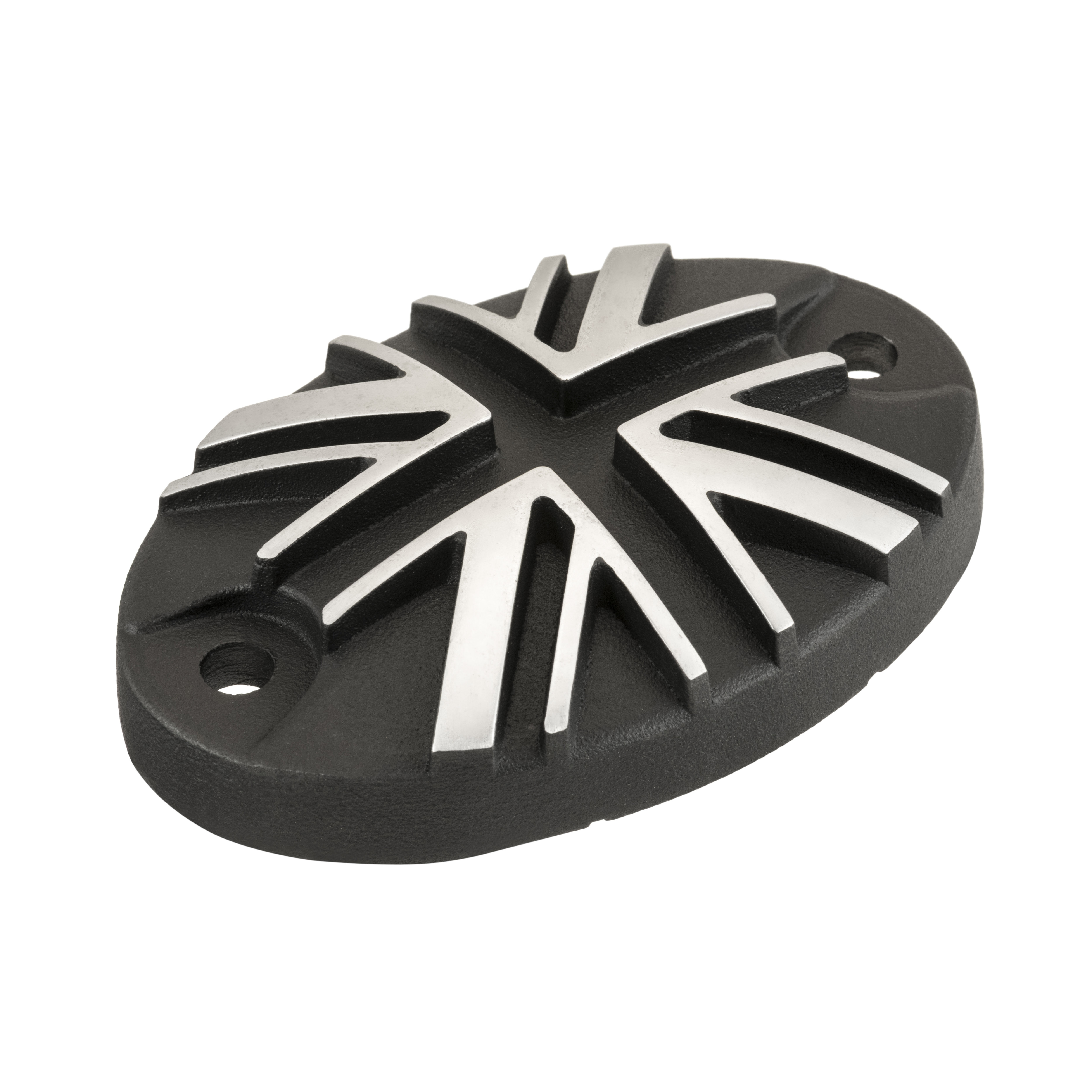 Motone 皇家專用 鑄造 油杯蓋 英國旗 - 黑銀