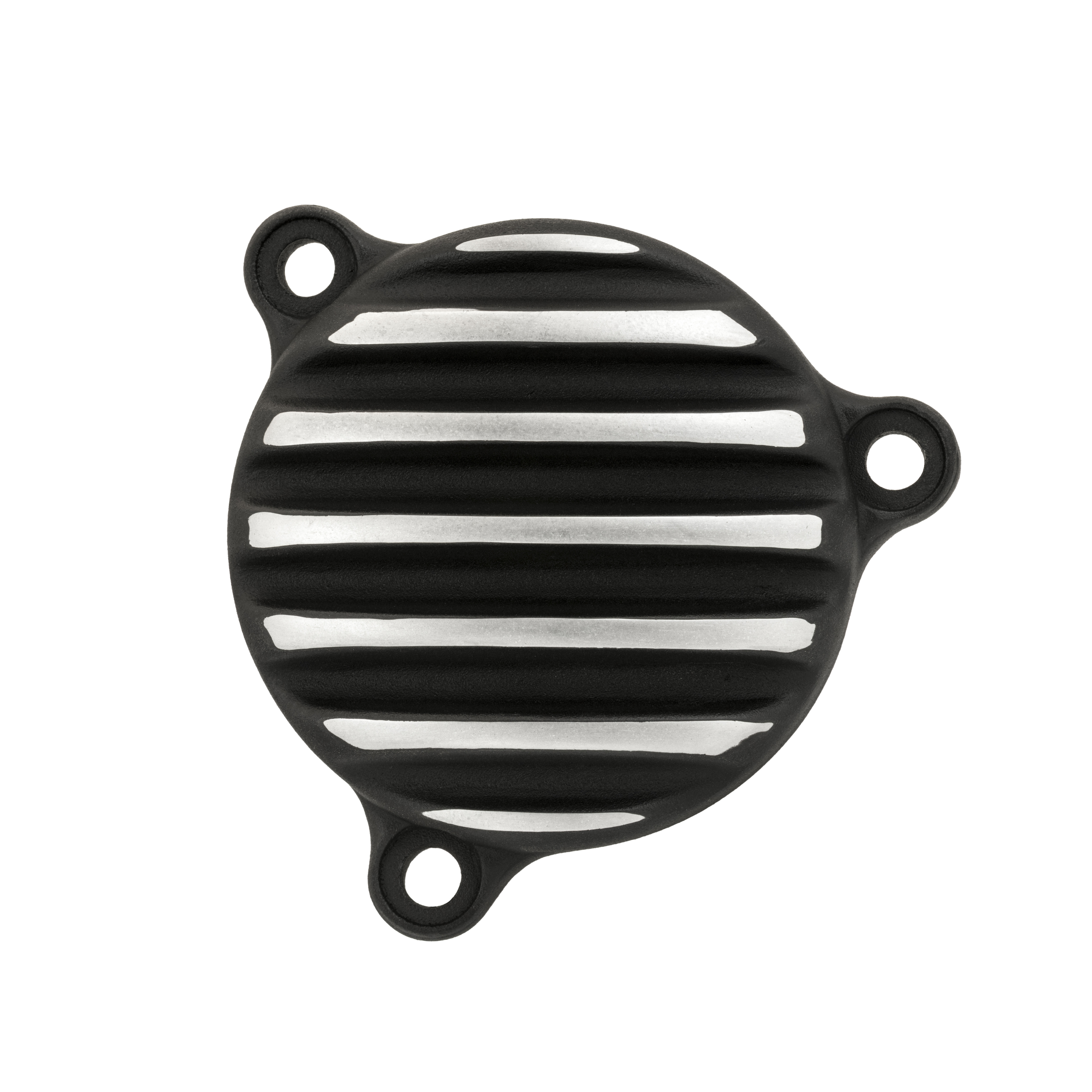 Motone 皇家 J系列350專用 機油濾芯蓋 鰭片 - 黑銀