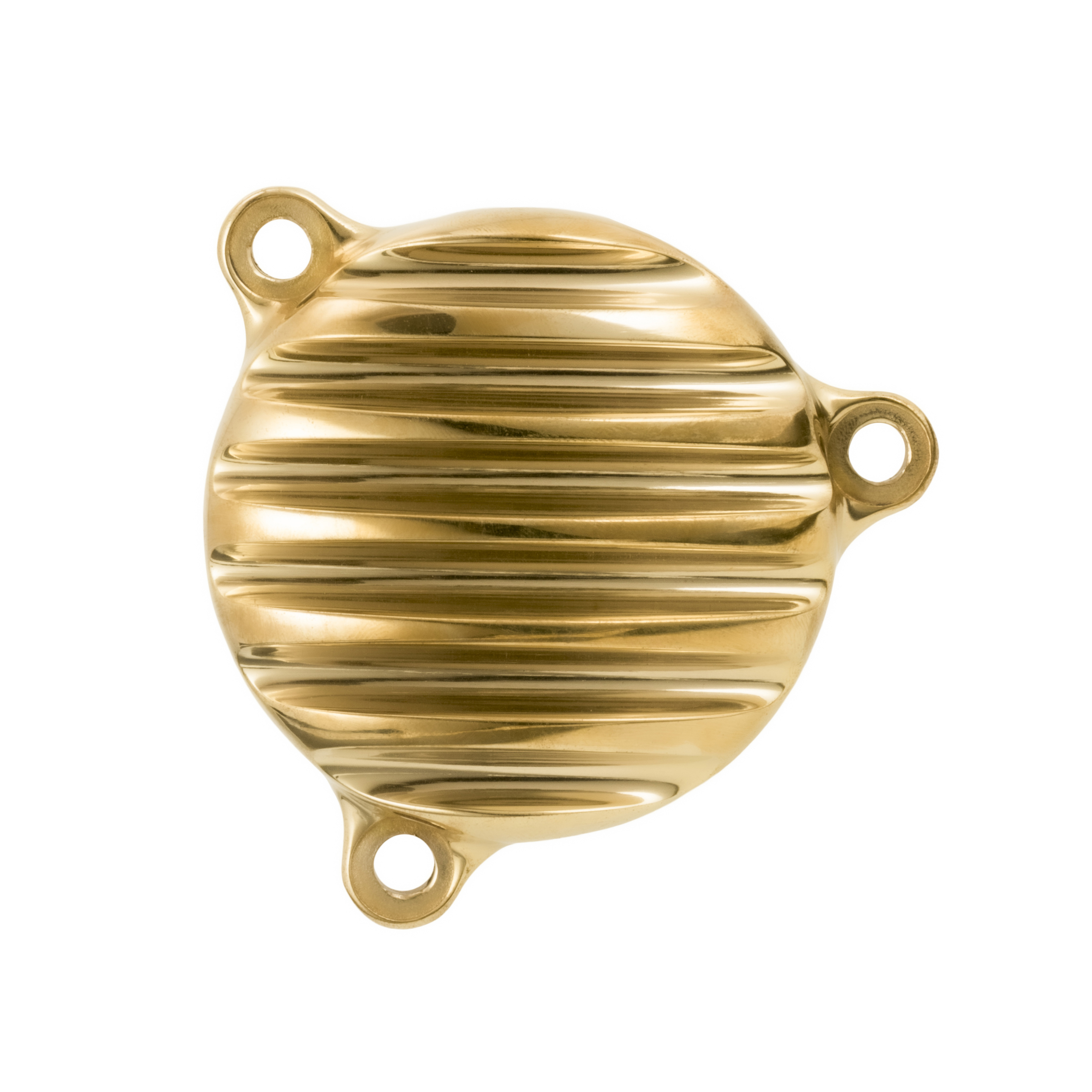 Motone 皇家 J系列350專用 機油濾芯蓋 鰭片 - 黃銅