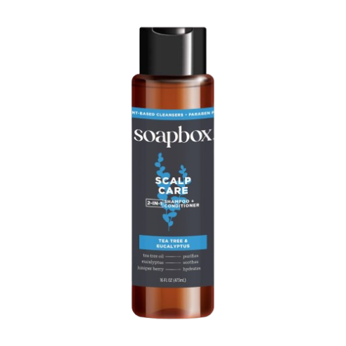 Soapbox Men's Scalp Care 2-in-1 Shampoo and Conditioner 473ml
