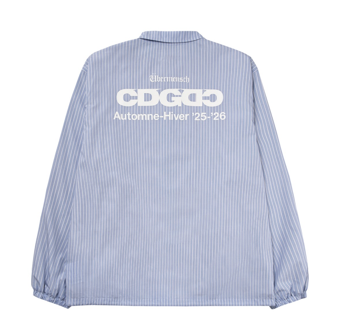 ［ CDG x G-DRAGON ］ Ubermensch CDGDC 經典條紋教練夾克