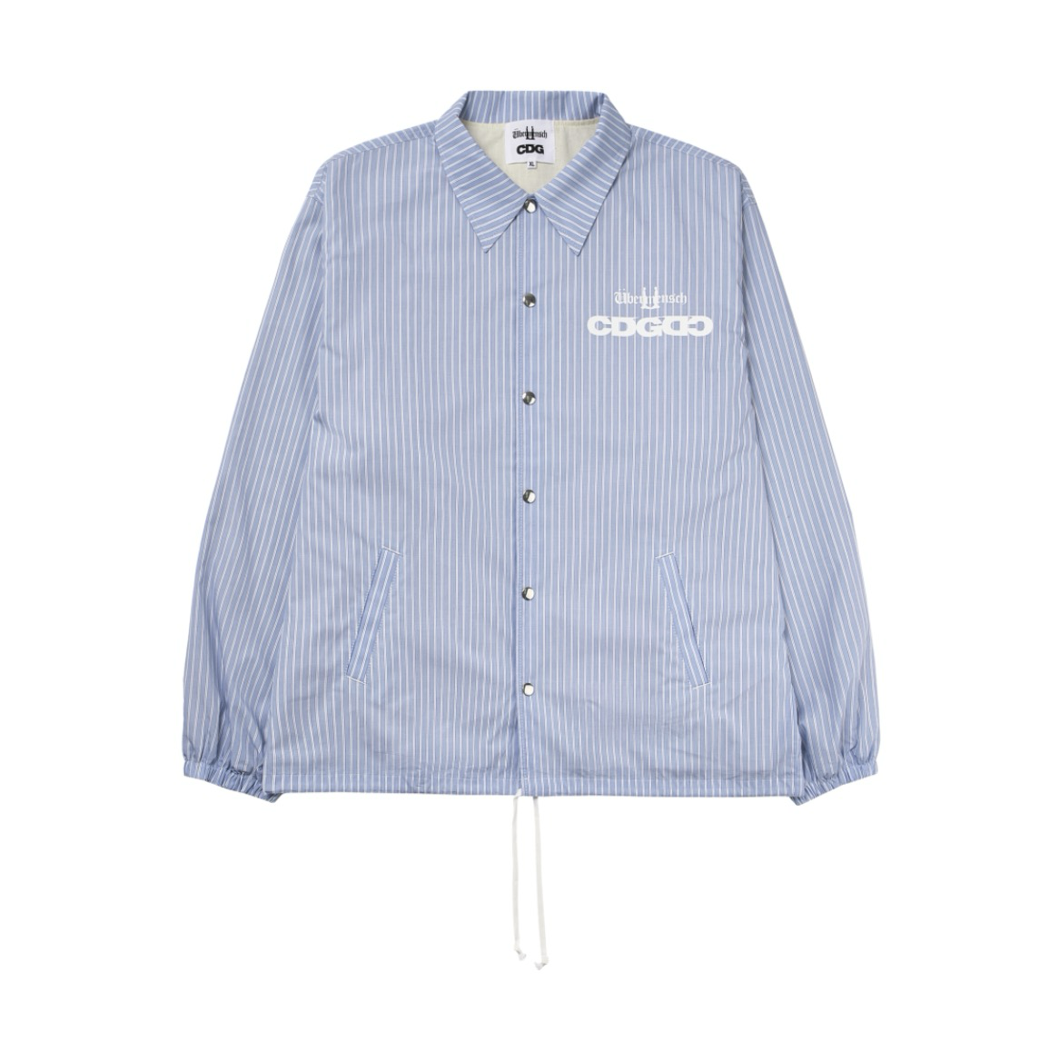 ［ CDG x G-DRAGON ］ Ubermensch CDGDC 經典條紋教練夾克