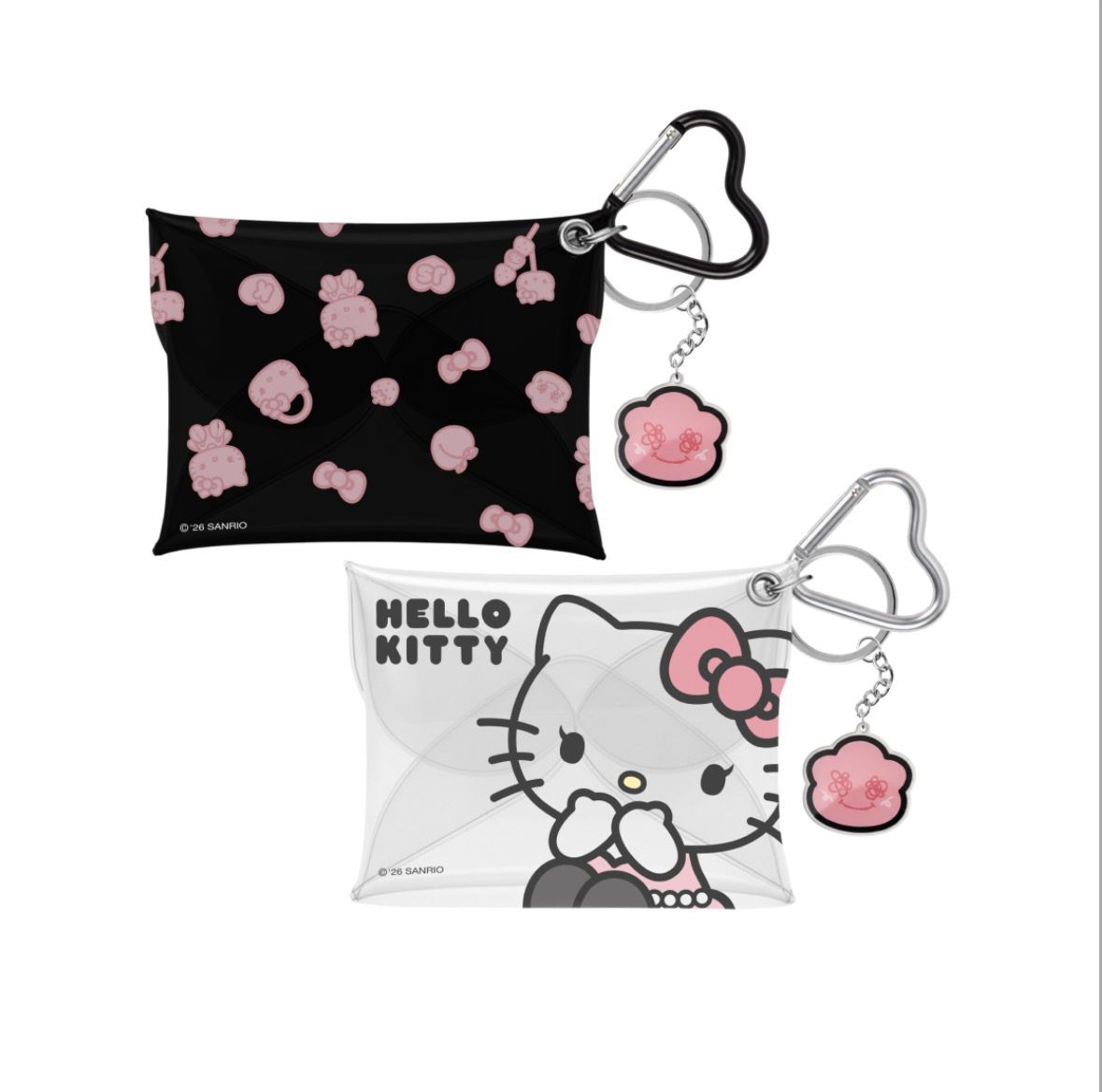 ［ HELLO KITTY x JISOO ］透明多功能收納套