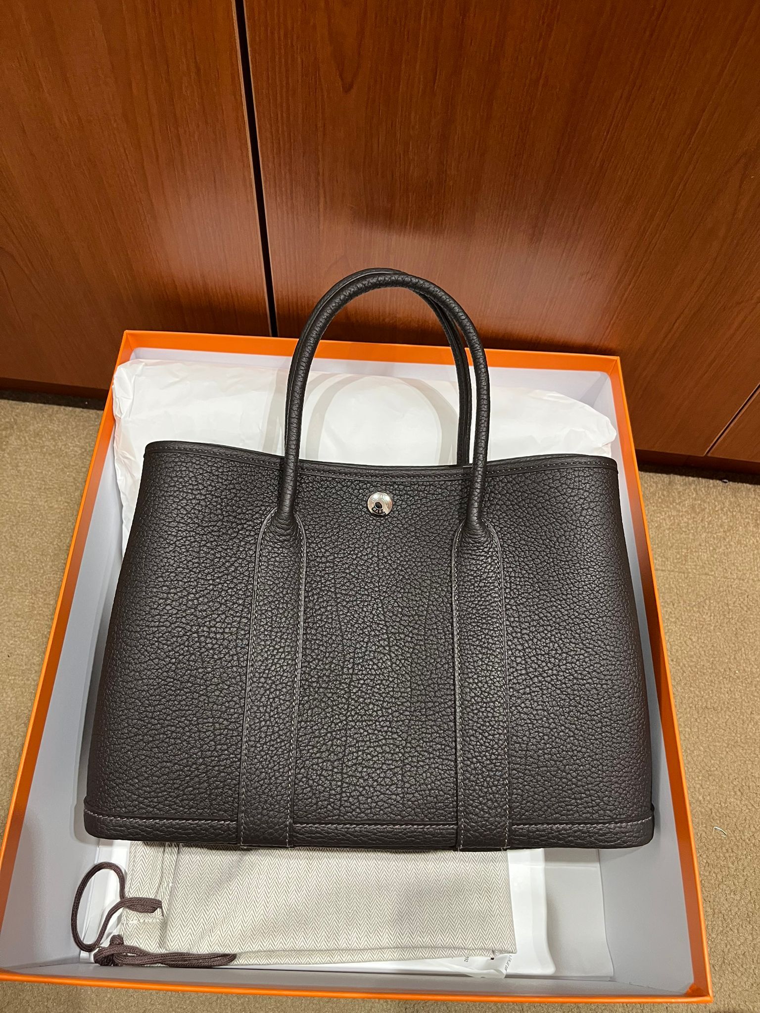 Garden party 30 T3 Bai-Brun ck leather K