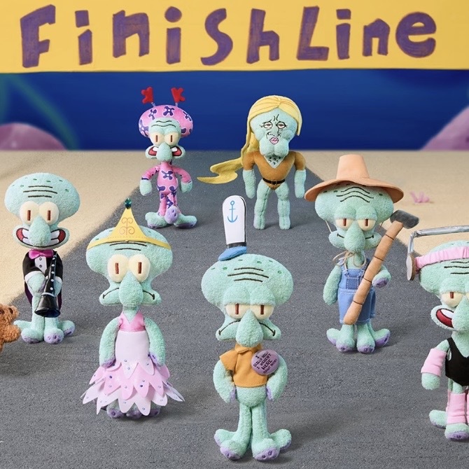 海綿寶寶 比奇堡 章魚哥的一天 帥章魚 吊飾 鑰匙圈 盲盒 / 預購