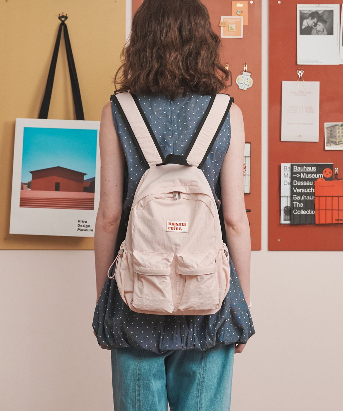 MASMARULEZ Two pocket daily backpack (mini ver.)