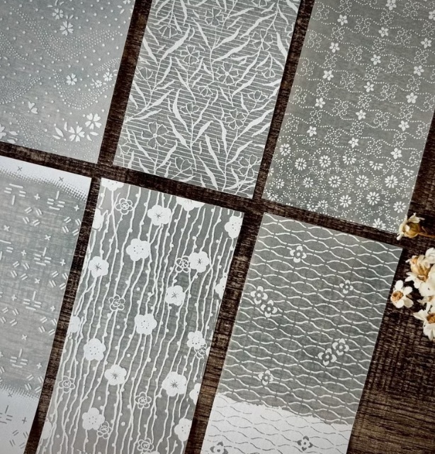 好築藝．日式窗花調色盤(春夏) 描圖紙便箋