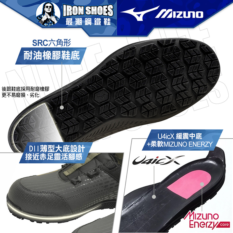 MIZUNO美津濃｜雷影PRIME FIT TDII 81H BOA高筒全能防護鞋
