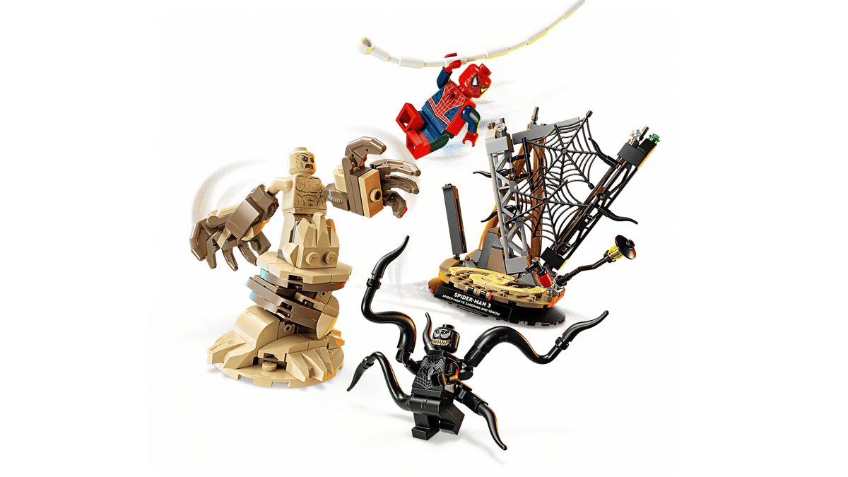 樂高 76334 史詩級對決：蜘蛛人 vs. 沙人 ｜ MARVEL 系列 ｜ 飛米樂高專賣店